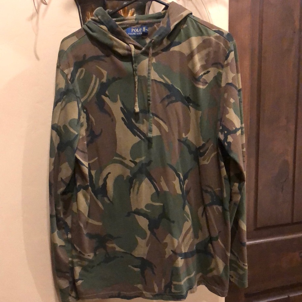 Mens Polo by Ralph Lauren Camo hoodie